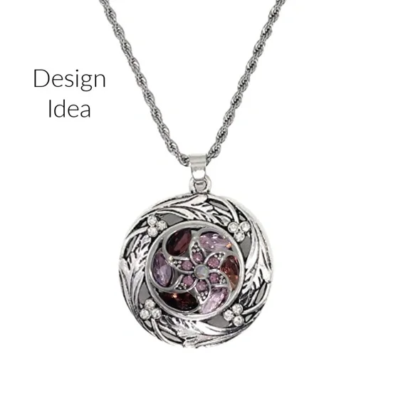 Snap Charm Standard Snaps 20mm Set of 6 - Picture 2 of 2